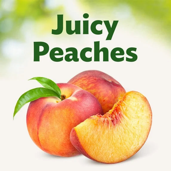 Del Monte Sliced Yellow Cling Peaches in 100% Juice 15 oz Can (Pack of 6)