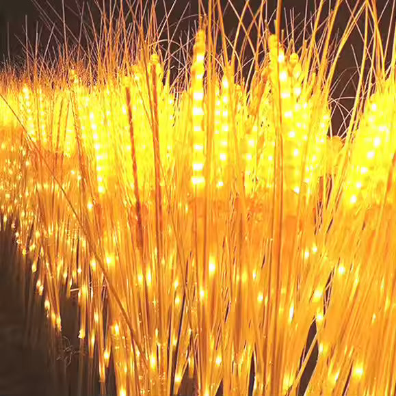 Christmas Garden LED Wheat Light Wedding Hall Holiday Reed Light for Landscape Wedding Hall Decoration