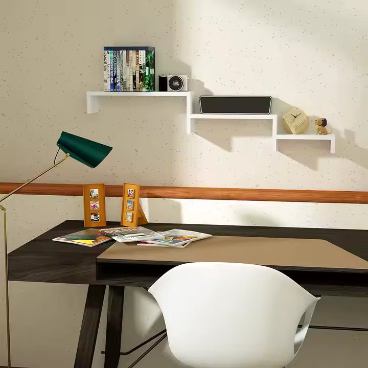 Handmade Home Decoration Solid Wood Floating Wall Shelves Wood Wall Floating Frame Shelf