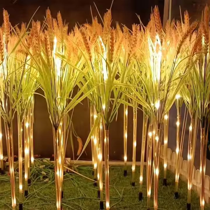 Christmas Garden LED Wheat Light Wedding Hall Holiday Reed Light for Landscape Wedding Hall Decoration